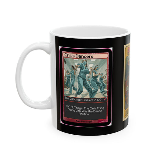 Retro Psyop Ceramic Mug - Unique Gift for Coffee Lovers, Vintage Mug, Fun Drinkware, Collectible Kitchen Decor, Art Mug