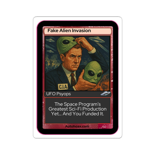 Alien Invasion Stickers - Quirky UFO Decor, Perfect for Gifts, Journal Aesthetics, Laptop Art, Sci-Fi Enthusiasts